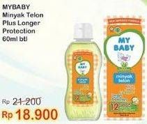 Promo Harga MY BABY Minyak Telon Plus Longer Protection 60 ml - Indomaret