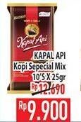 Promo Harga Kapal Api Kopi Bubuk Special Mix per 10 sachet 25 gr - Hypermart