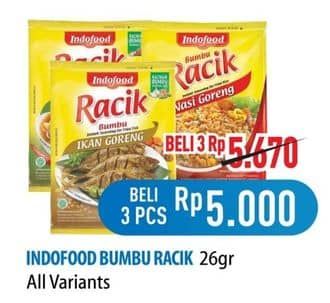 Promo Harga Indofood Bumbu Racik All Variants 26 gr - Hypermart