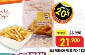 Promo Harga 365 French Fries 1000 gr - Superindo