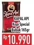 Promo Harga Kapal Api Kopi Bubuk Special 165 gr - Hypermart