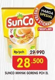 Promo Harga SUNCO Minyak Goreng 2000 ml - Superindo