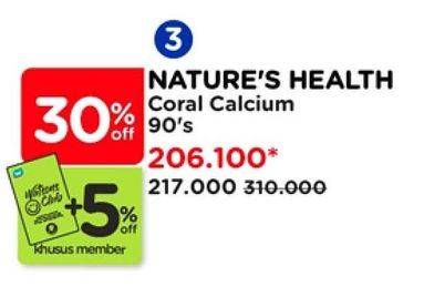 Natures Health Coral Calcium