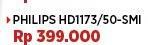 Promo Harga Philips HD 1173 | Dry Iron 50  - COURTS