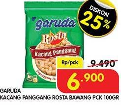 Promo Harga GARUDA Rosta Kacang Panggang Rasa Bawang 100 gr - Superindo