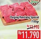 Promo Harga Daging Rendang Sapi Spesial per 100 gr - Hypermart