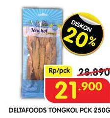 Promo Harga DELTAFOODS Tongkol Siap Makan 250 gr - Superindo