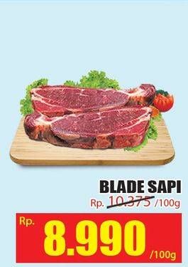 Promo Harga Daging Blade per 100 gr - Hari Hari