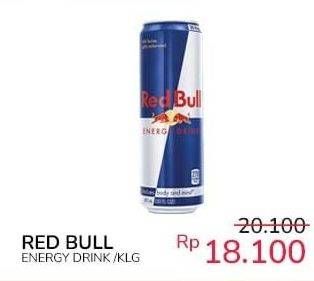 Promo Harga Red Bull Energy Drink 250 ml - Indomaret