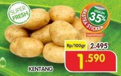 Promo Harga Kentang per 100 gr - Superindo