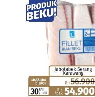 Promo Harga CHOICE L Fillet Ikan Beku 2000 gr - Lotte Grosir