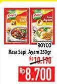 Promo Harga ROYCO Penyedap Rasa Ayam, Sapi 230 gr - Hypermart