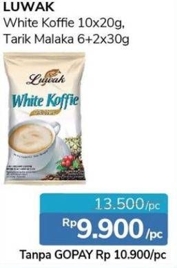 Promo Harga White Koffie 10s /Tarik Malaka 8s  - Alfamidi