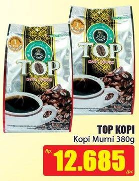 Promo Harga Top Coffee Kopi Kopi Murni 380 gr - Hari Hari