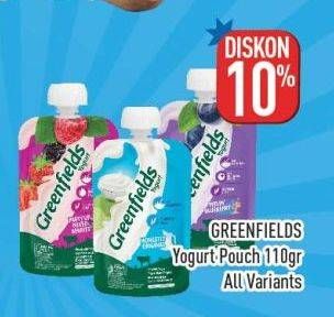 Promo Harga Greenfields Yogurt All Variants 110 gr - Hypermart