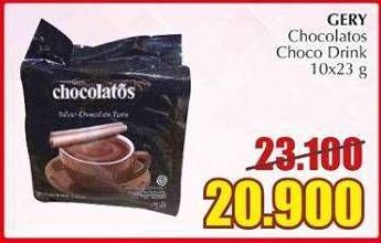 Promo Harga CHOCOLATOS Wafer Roll 10 pcs - Giant