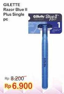 Promo Harga GILLETTE Blue II Plus  - Indomaret