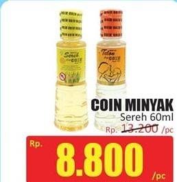 Promo Harga CAP COIN Minyak Sereh 60 ml - Hari Hari