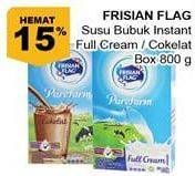 Promo Harga FRISIAN FLAG Susu Bubuk Full Cream, Cokelat 800 gr - Giant