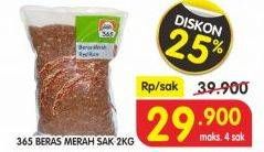 Promo Harga 365 Beras Merah 2 kg - Superindo