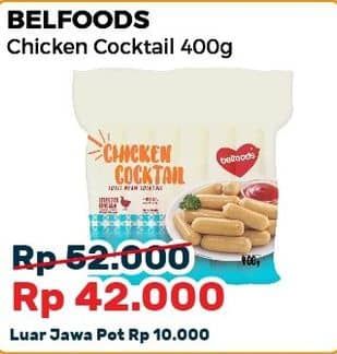 Promo Harga Belfoods Chicken Sausages Cocktail 400 gr - Alfamart