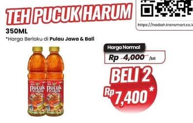 Promo Harga Teh Pucuk Harum Minuman Teh 350 ml - Carrefour