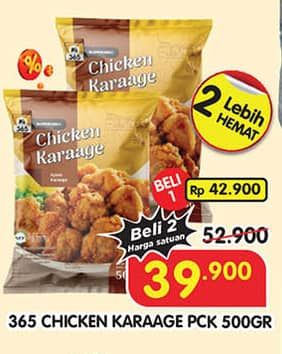 Promo Harga 365 Chicken Karage 500 gr - Superindo
