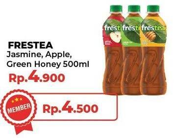 Promo Harga FRESTEA Minuman Teh Original, Apple, Green Honey 500 ml - Yogya