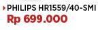 Promo Harga Philips HR1559 Mixer 170 Watt 40  - COURTS