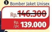 Promo Harga Jacket Bomber Unisex  - LotteMart