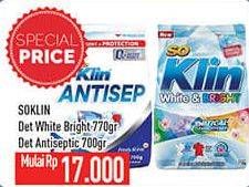 So Klin Detergent White Bright/Antiseptic