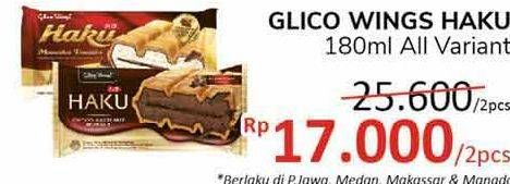 Promo Harga GLICO Haku All Variants 180 ml - Alfamidi