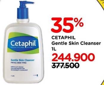 Promo Harga CETAPHIL Gentle Skin Cleanser 1 ltr - Watsons