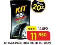 Promo Harga KIT Black Magic Tire Gel 200 ml - Superindo