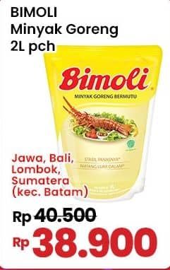 Promo Harga Bimoli Minyak Goreng 2000 ml - Indomaret