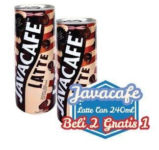 Promo Harga Java Cafe Minuman Latte All Variants per 2 kaleng 240 ml - Yogya