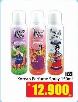 Promo Harga IZZI Korean Perfumed Spray 150 ml - Hari Hari