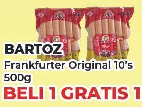Promo Harga BARTOZ Frankfurter Original 500 gr - Yogya
