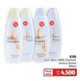Promo Harga VIVA Face Tonik/Milk Cleanser  - Lotte Grosir
