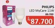 Promo Harga PHILIPS Lampu LED MyCare 11 Watt  - Alfamidi