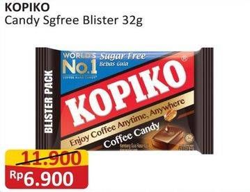 Promo Harga Kopiko Coffee Candy Blister Sugar Free 32 gr - Alfamart