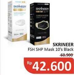 Promo Harga SKRINEER Masker Fish Shape Black 10 pcs - Alfamidi