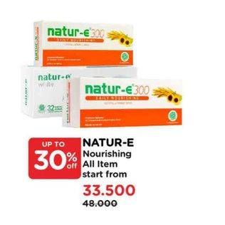 Promo Harga Natur-e Daily Nourishing 300IU All Variants 16 pcs - Watsons