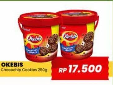 Promo Harga Okebis Chocochips Cookies 250 gr - Yogya