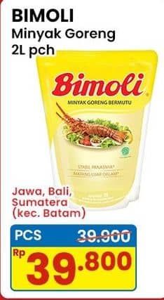 Promo Harga Bimoli Minyak Goreng 2000 ml - Indomaret