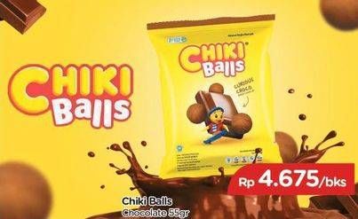 Promo Harga CHIKI BALLS Chicken Snack Coklat  - TIP TOP