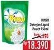 Promo Harga RINSO Liquid Detergent Classic Fresh 750 ml - Hypermart