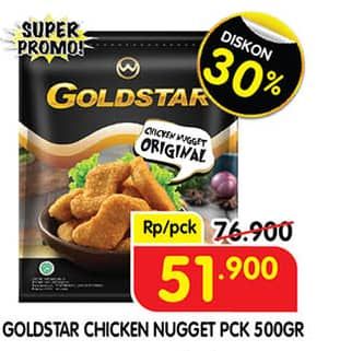 Promo Harga Goldstar Chicken Nugget 500 gr - Superindo