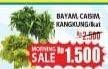 Promo Harga BAYAM / CAISIM / KANGKUNG  - Hypermart