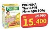 Promo Harga Promina Bubur Tim 8+ Salmon Norwegia 100 gr - Alfamidi